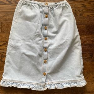 Fun & Vince denim skirt